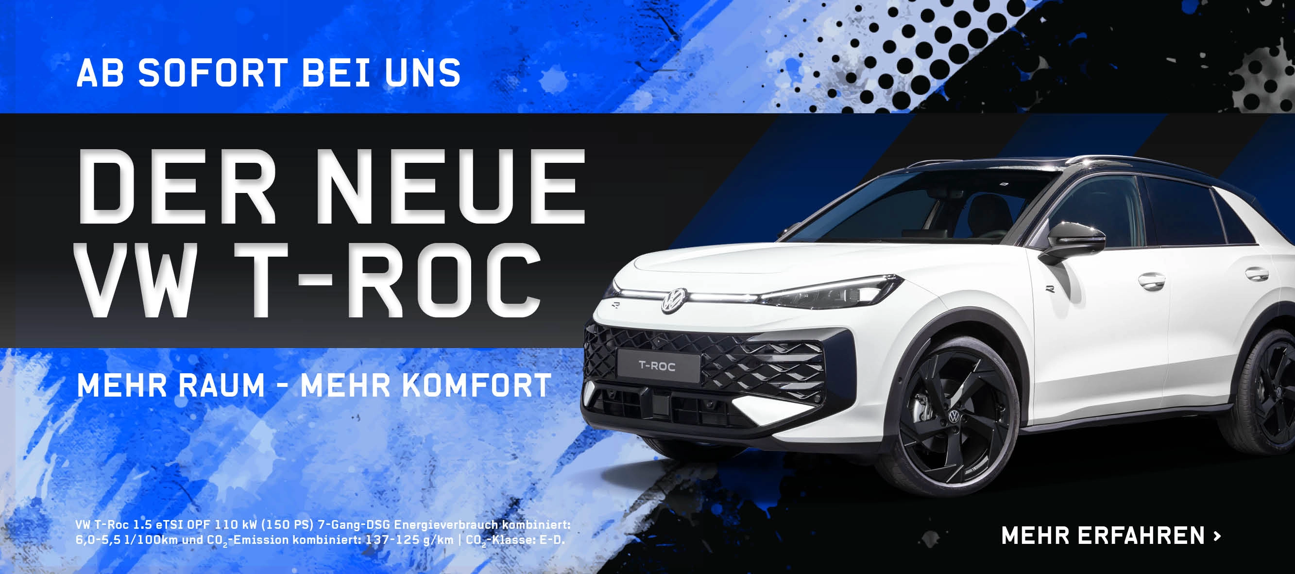 Online der neue T-Roc