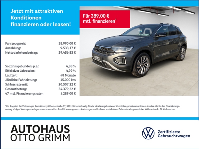T-Roc 1.5 TSI Goal DSG AHK
