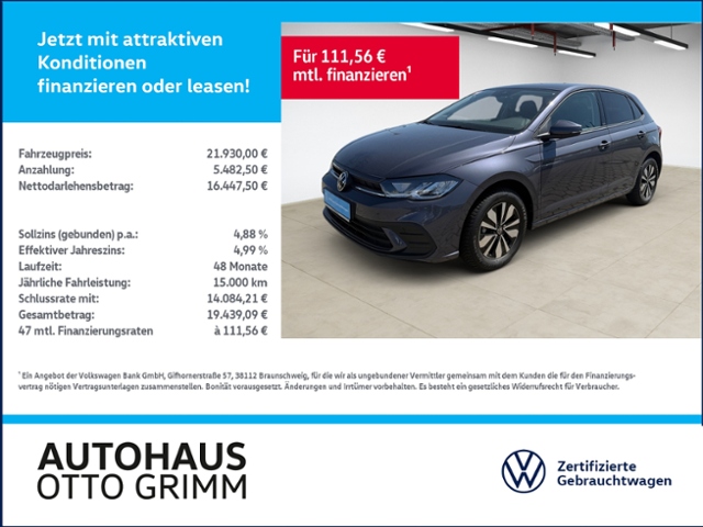 Polo 1.0 TSI Move DSG LED Kamera