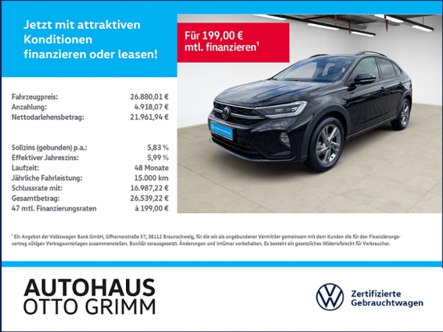 Taigo 1.5 TSI R-Line DSG ACC Matrix Navi