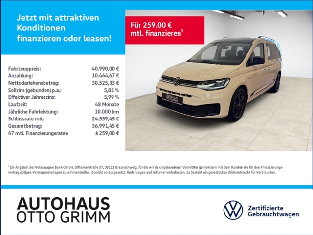 Caddy Maxi 1.5 TSI Edition 7-Stze DSG Kamera