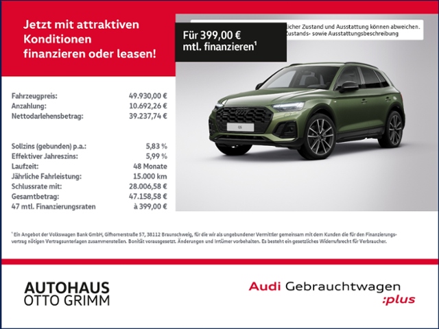 Q5 50 TDI quattro S line LEDER