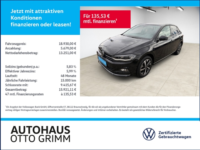 Polo 1.0 TSI Highline DSG LED SHZ PDC