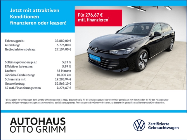Passat Variant 2.0 TDI Business LED AHK Navi