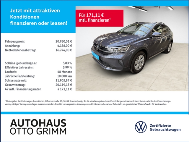 Taigo 1.0 TSI Life LED Klima DAB+