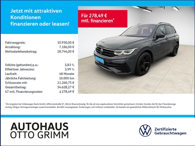 Tiguan 2.0 TDI DSG R-Line Standh. LED