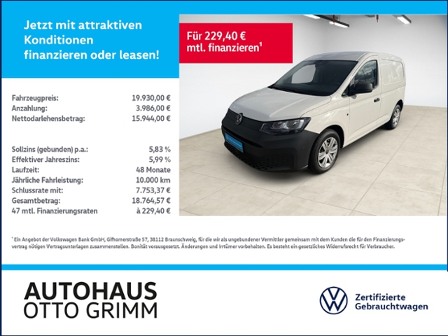 Caddy 2.0 TDI Kasten Klima PDC