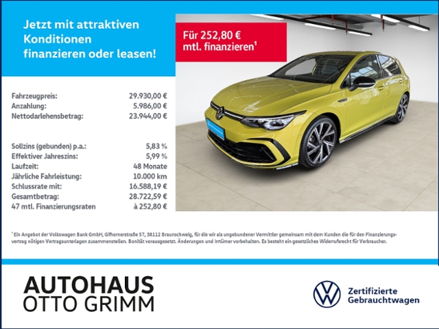 Golf VIII 1.5 eTSI DSG R-Line LED Kamera