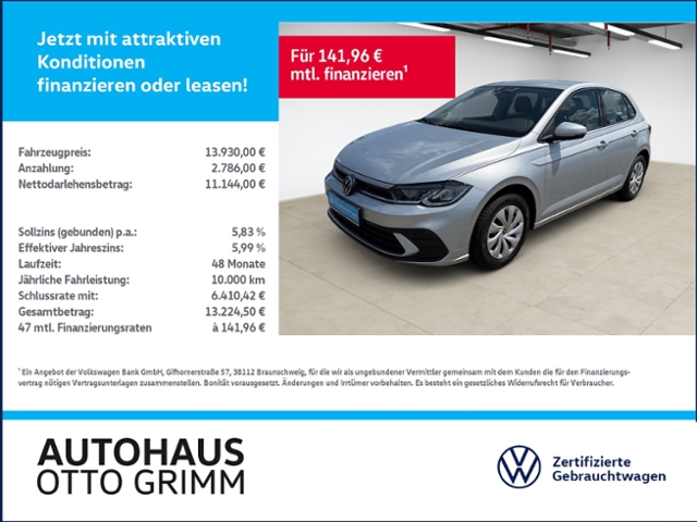 Polo 1.0 Life Klima Sitzh. Tempomat LED