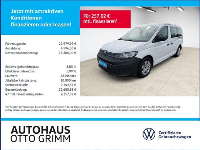 Caddy Maxi 1.5 TSI Kombi AHK DAB+ Klima