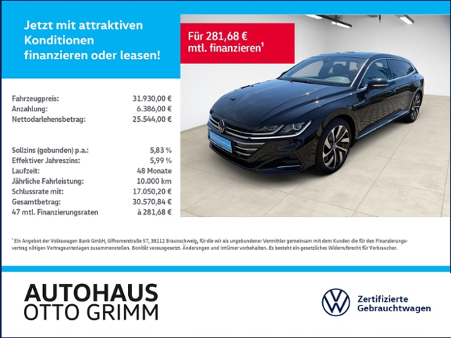 Arteon Shootingbrake 2.0 TDI DSG R-Line Standh. 