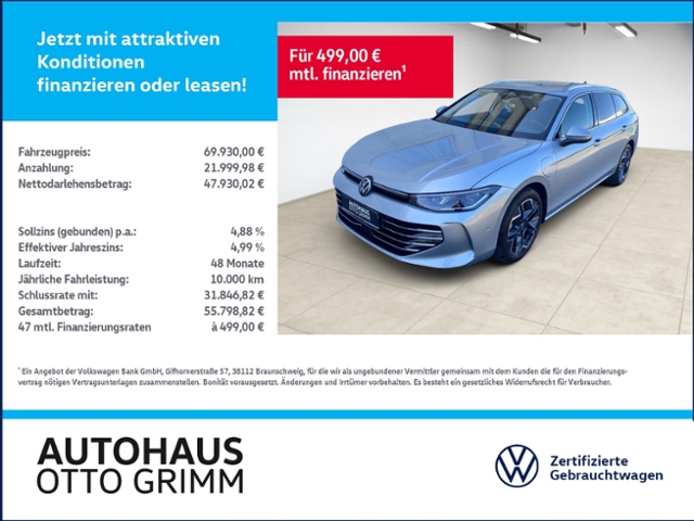 Passat Variant 1.5 eHybrid Elegance DSG