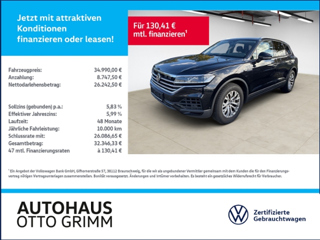 Touareg 3.0 TDI LED 4M Standh. AHK Luftf.