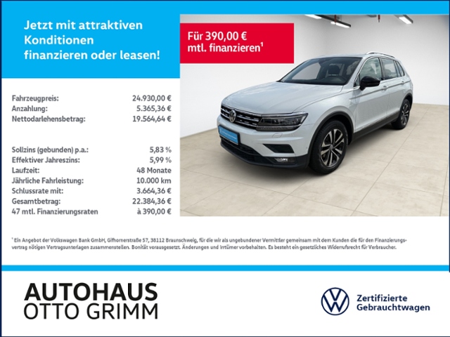 Tiguan 1.5 TSI IQ.DRIVE LED Navi AHK ACC