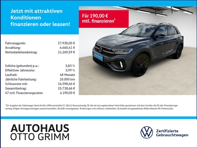 T-Roc 2.0 TSI DSG R-Line 4M AHK IQ-Light