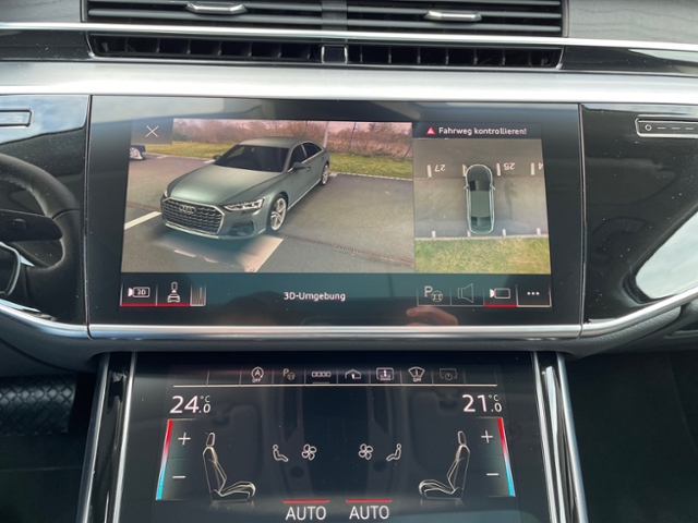 A8 50 TDI B&O Sound TV Head-up-Display