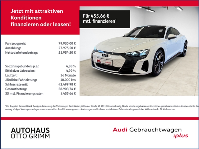 e-tron GT quattro KLIMA NAVI LEDER ALU