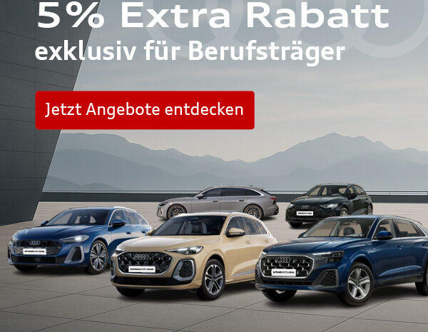  5% Extra Rabatt für Berufsträger
