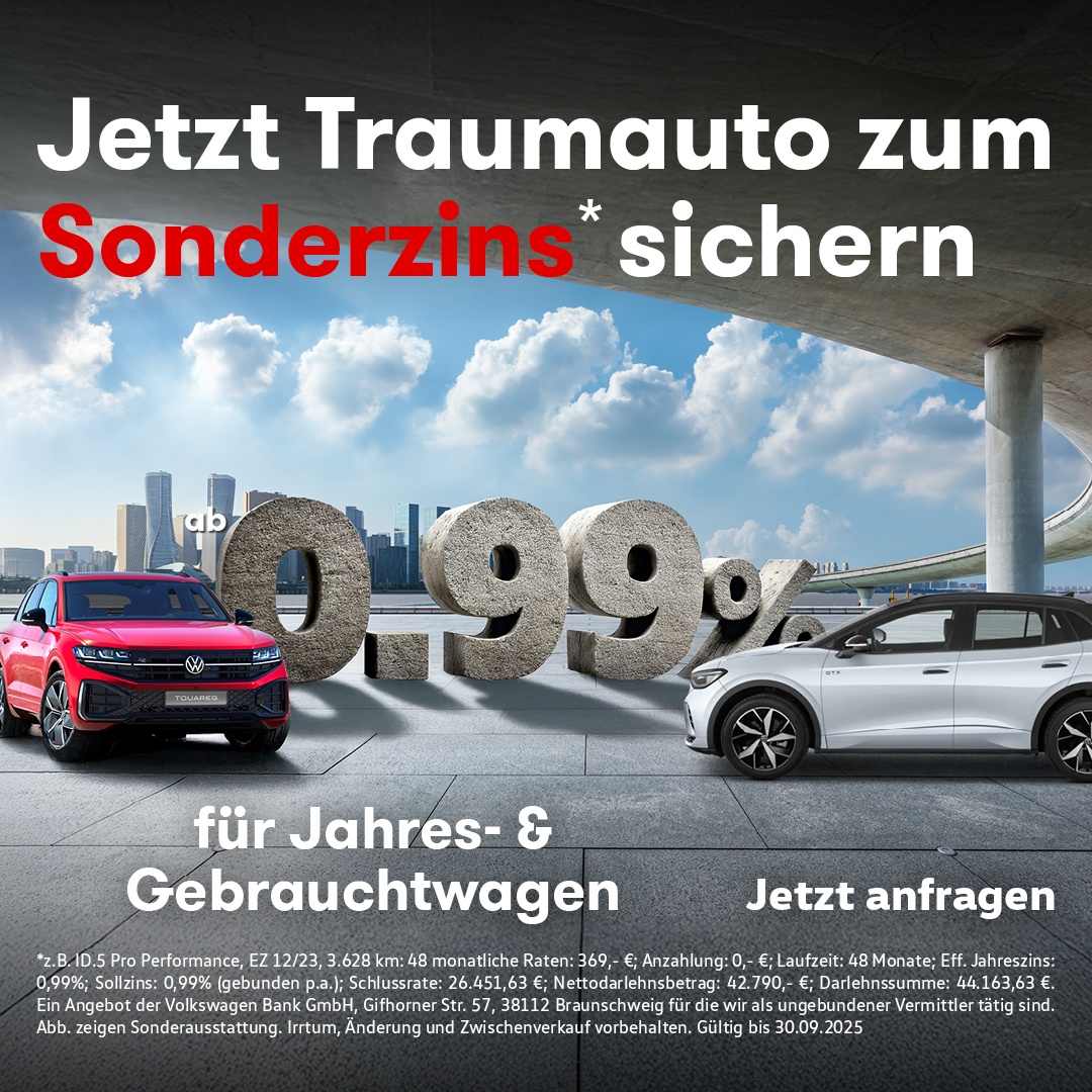 0,99% Sonderfinanzierung