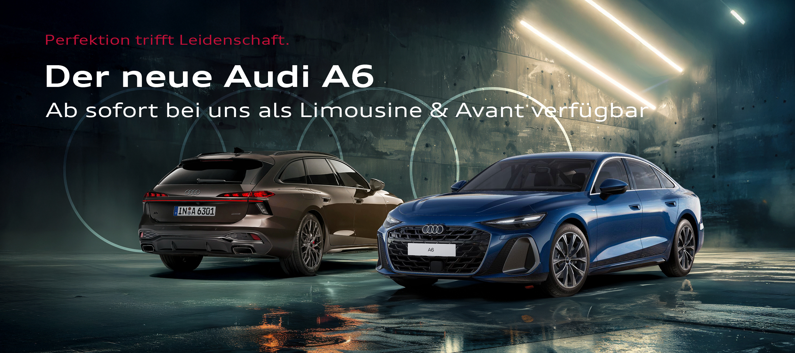 Headerbild Audi A6 ab sofort verfügbar