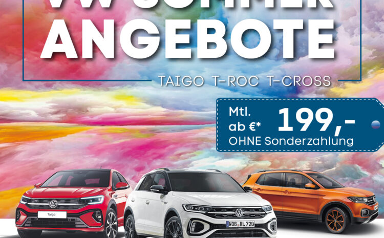  VW Sommerangebote