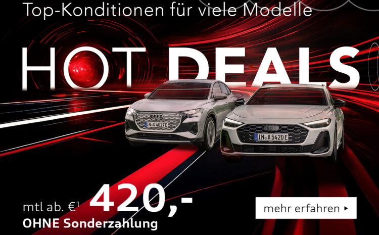  Audi Hot Deals