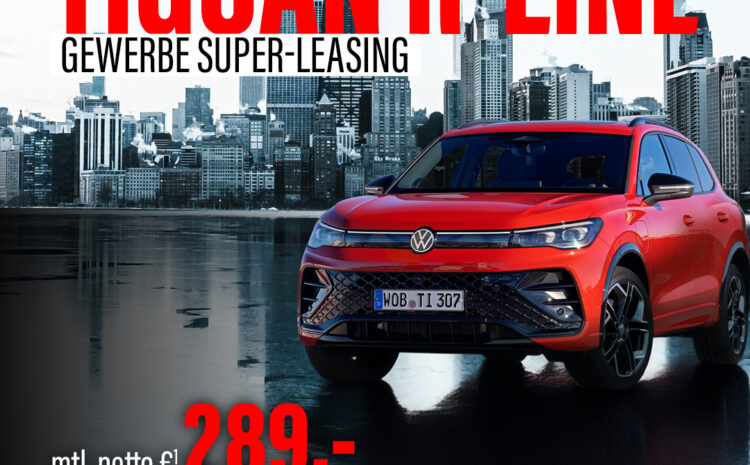  Tiguan R-Line Business Leasing