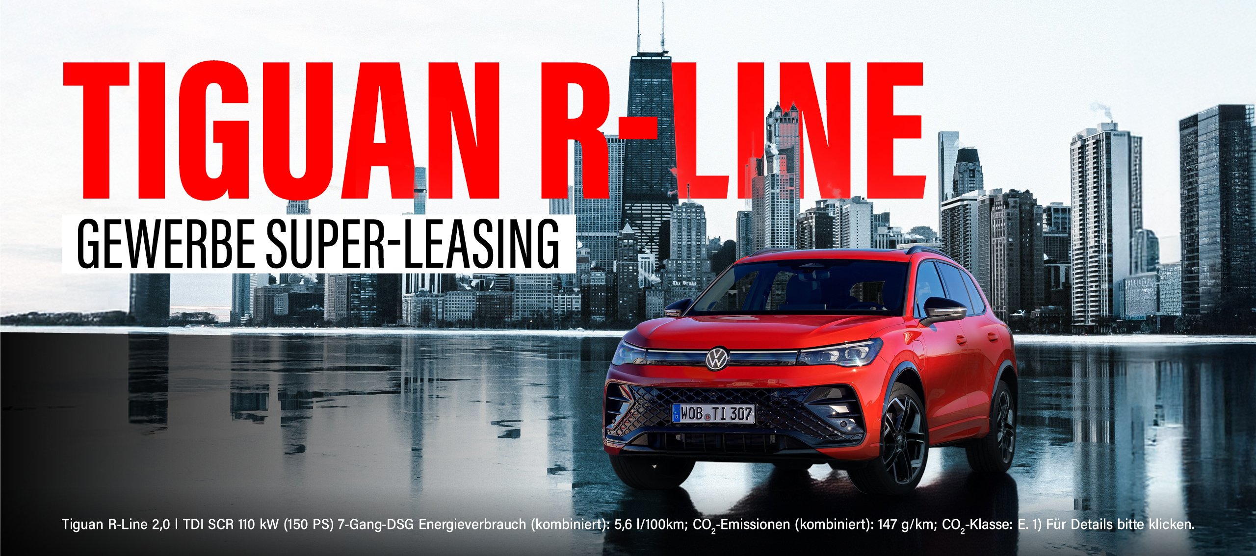 Tiguan R-Line Business Leasing