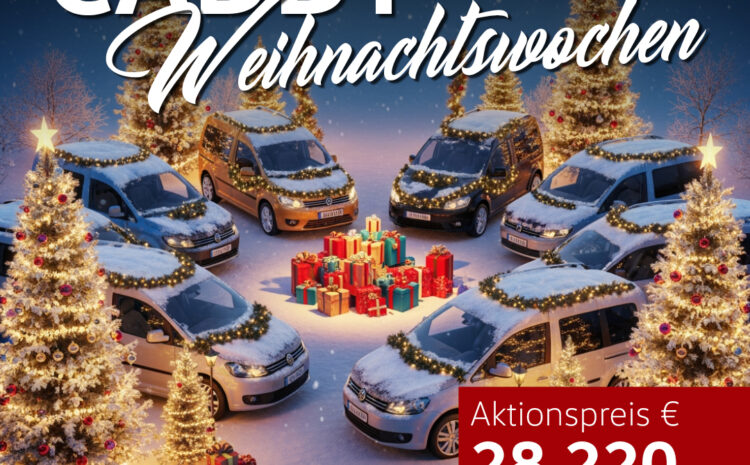  VW Caddy Weihnachtswochen