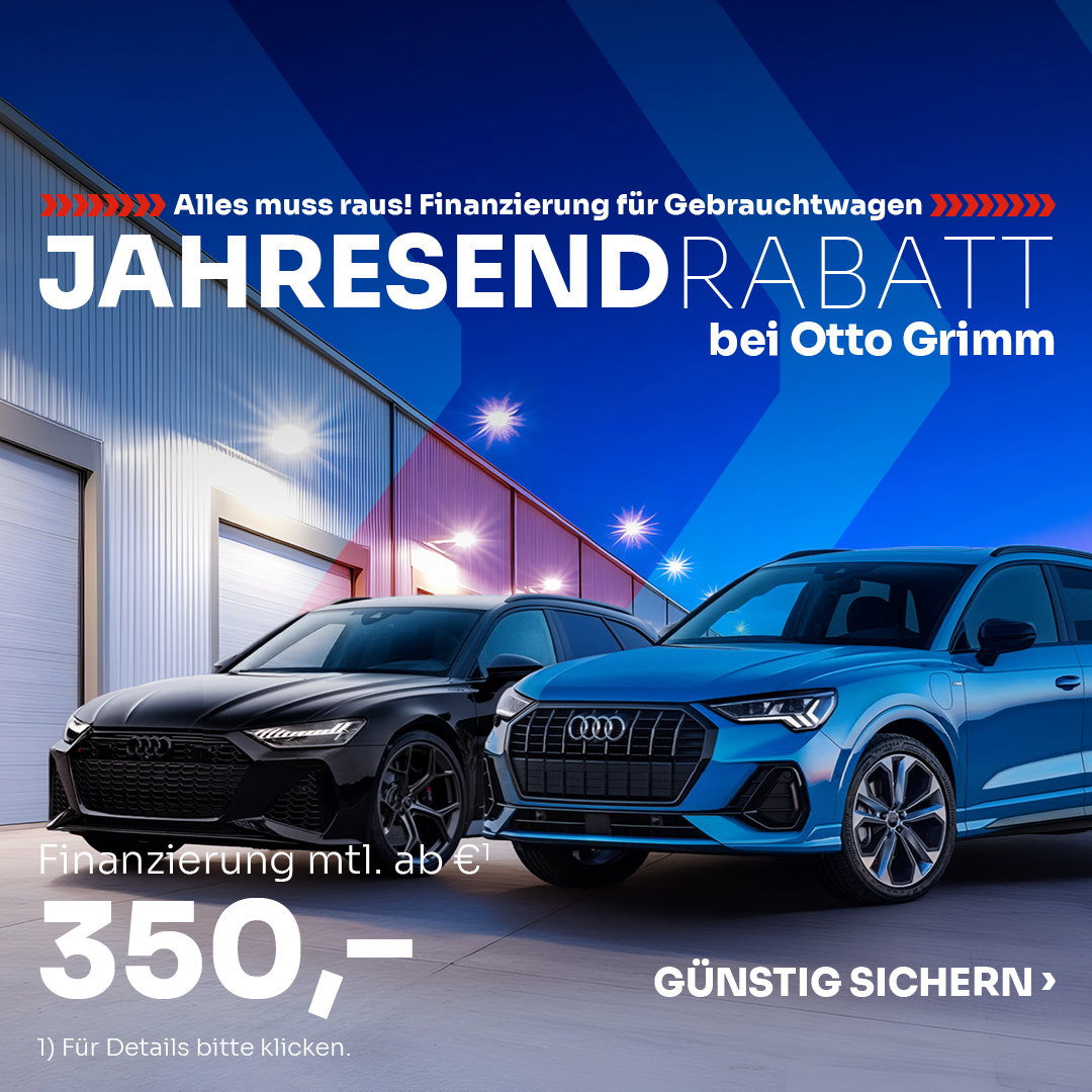 Jahresendrabatt – Alles muss raus