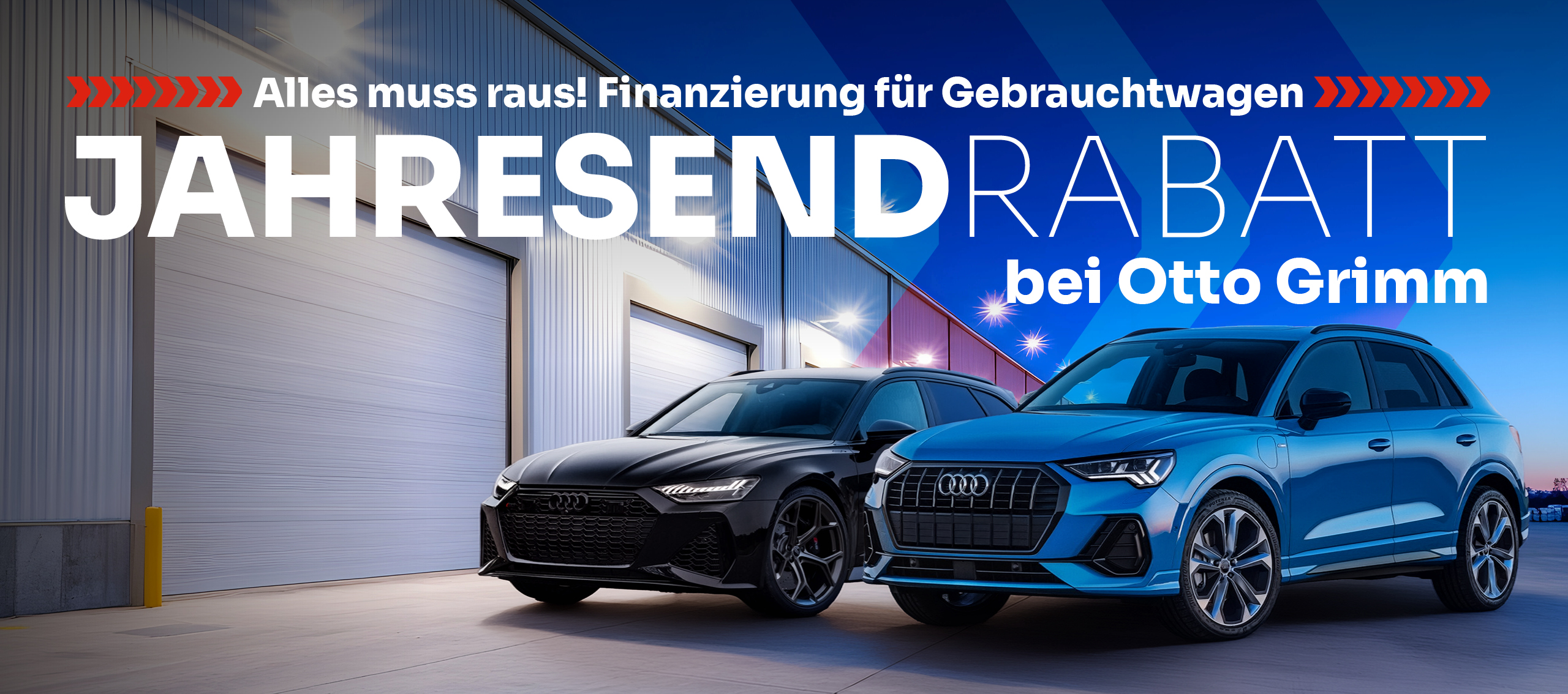 Jahresendrabatt – Alles muss raus