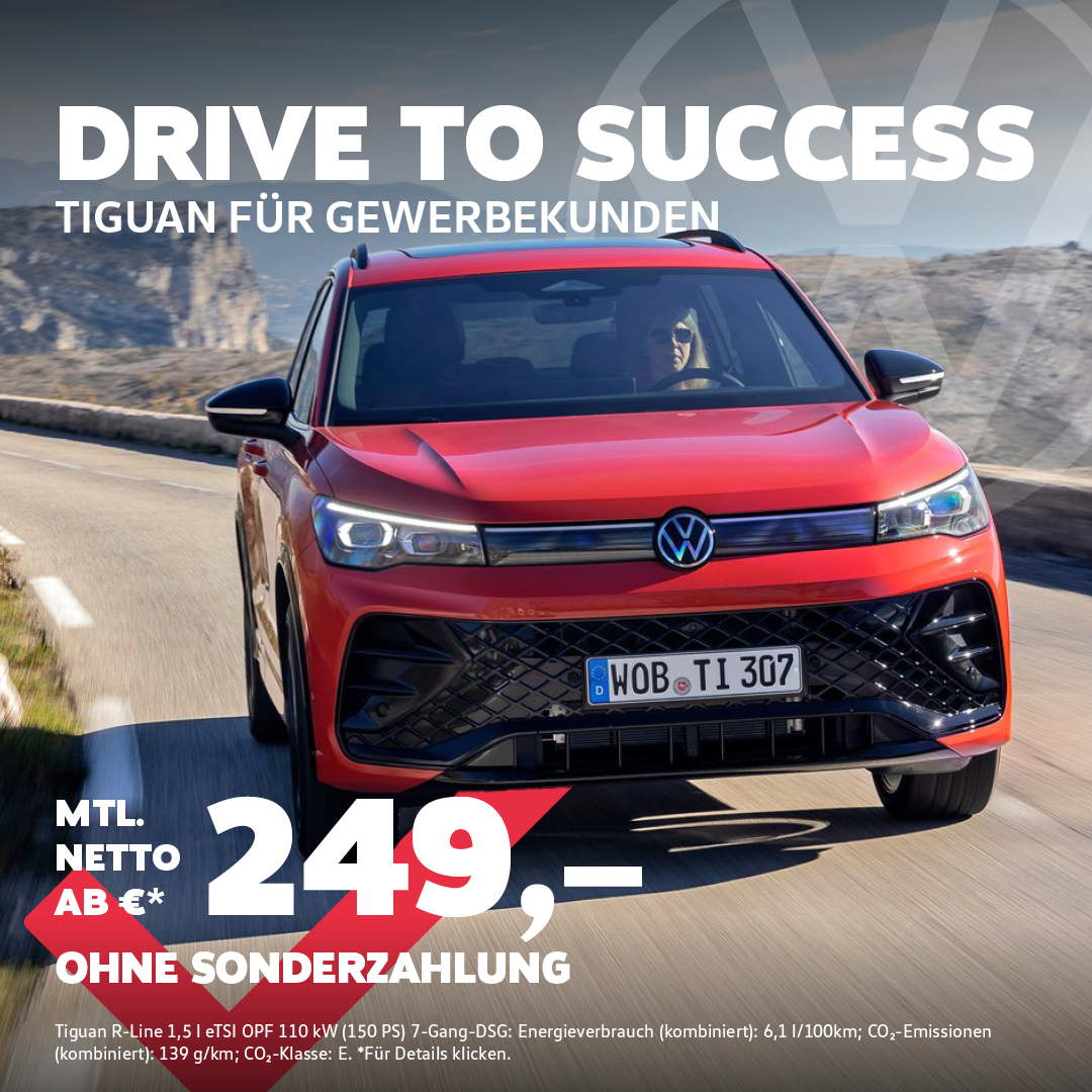 BEITRAG Tiguan Gewerbeleasing
