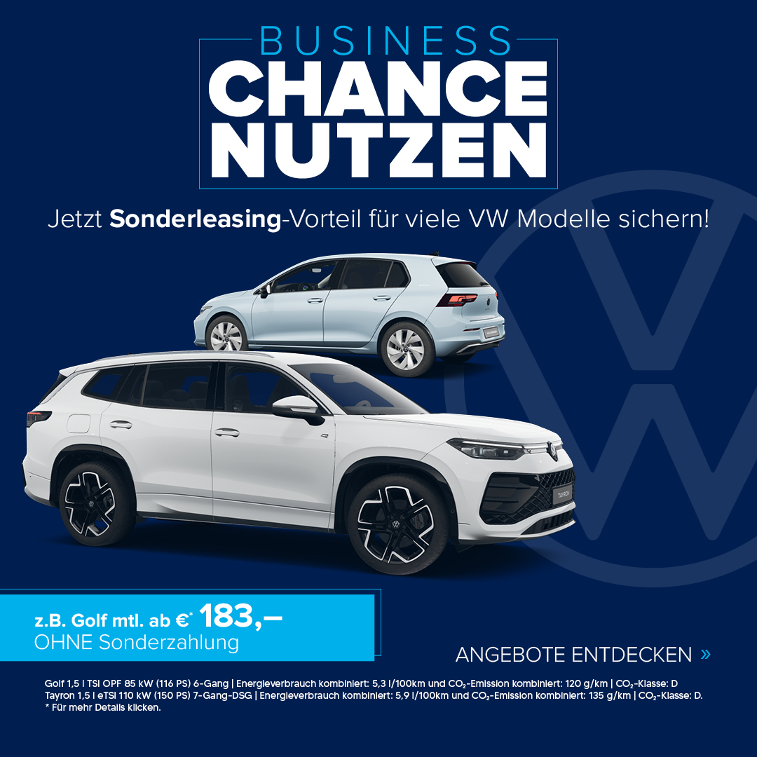 Volkswagen Gewerbeleasing