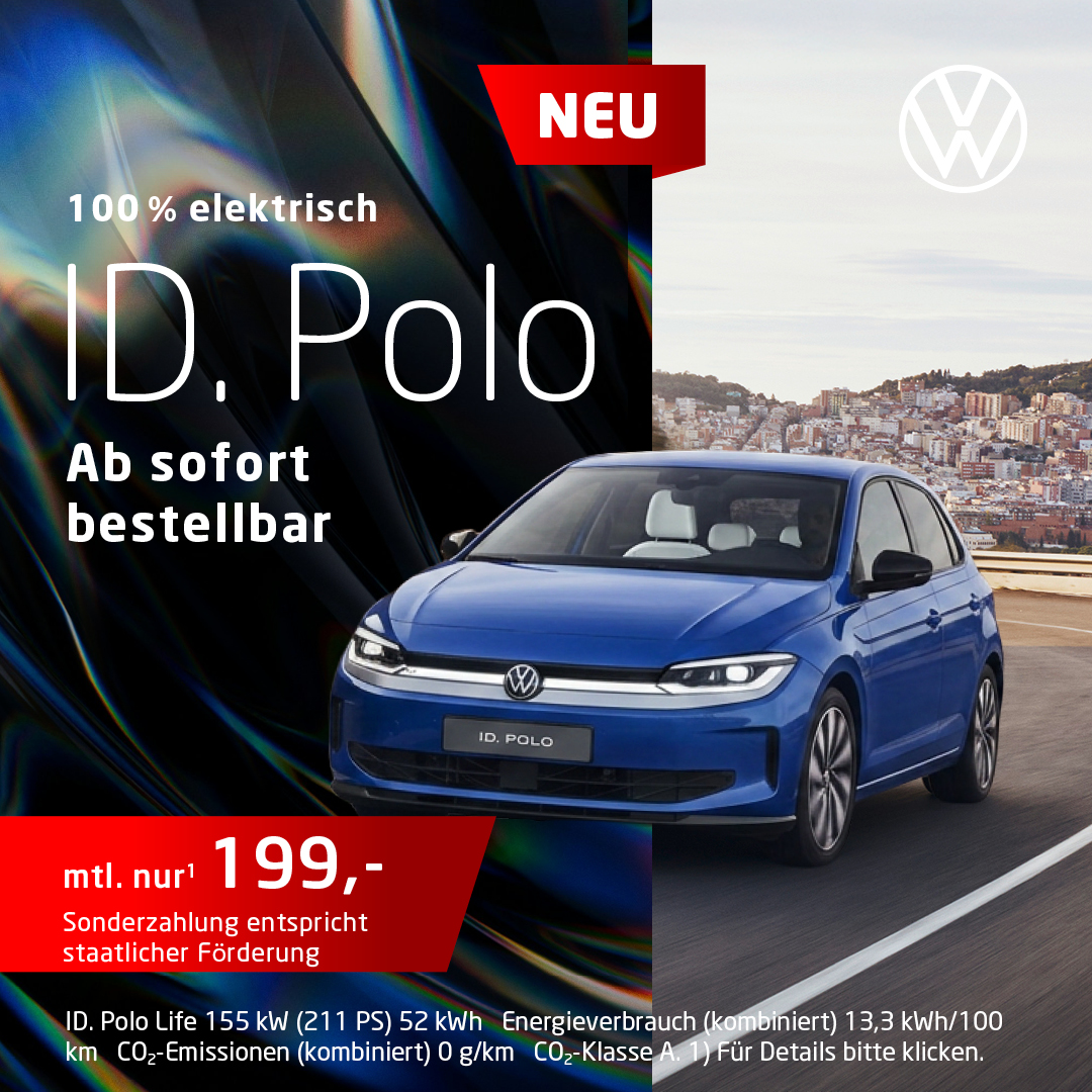 BEITRAGSBILD VW ID POLO BESTELLBAR