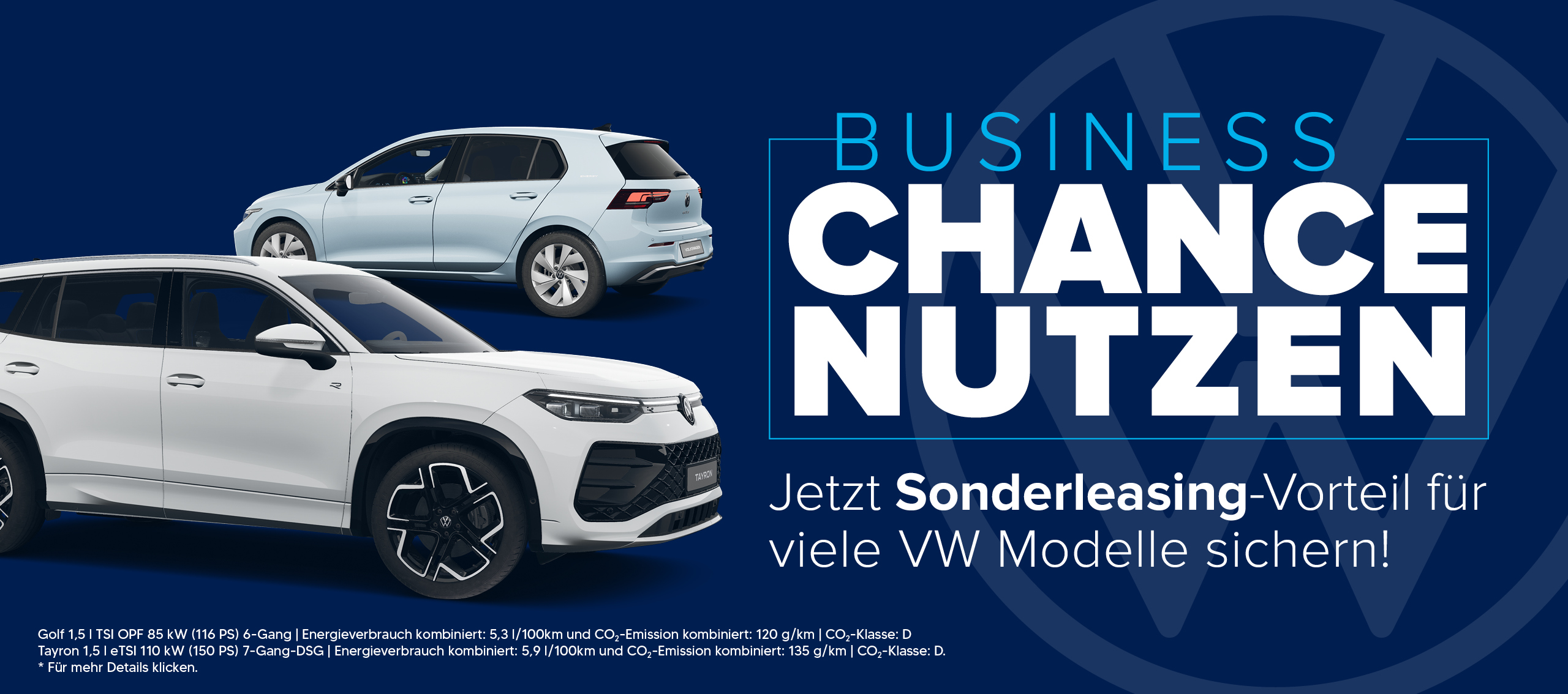 Volkswagen Gewerbeleasing