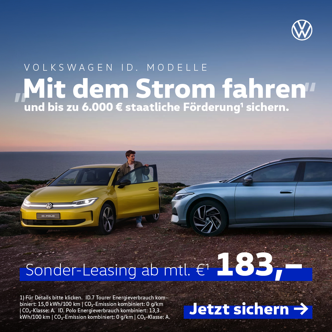 VW ID. Sonderleasing VW ID. Sonderleasing
