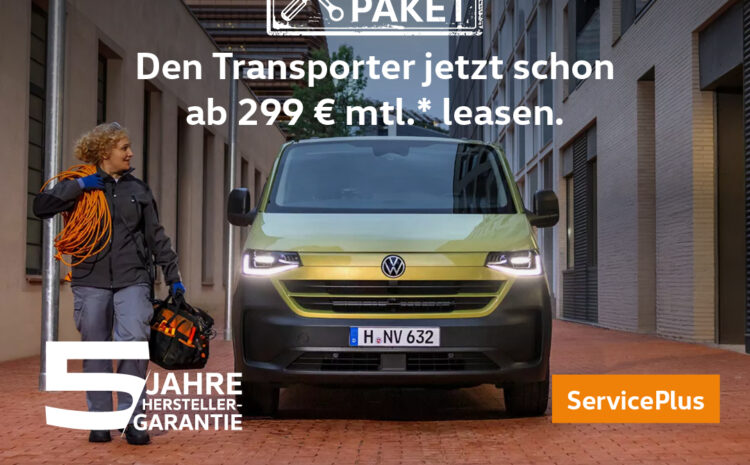  VW Transporter Profi Paket