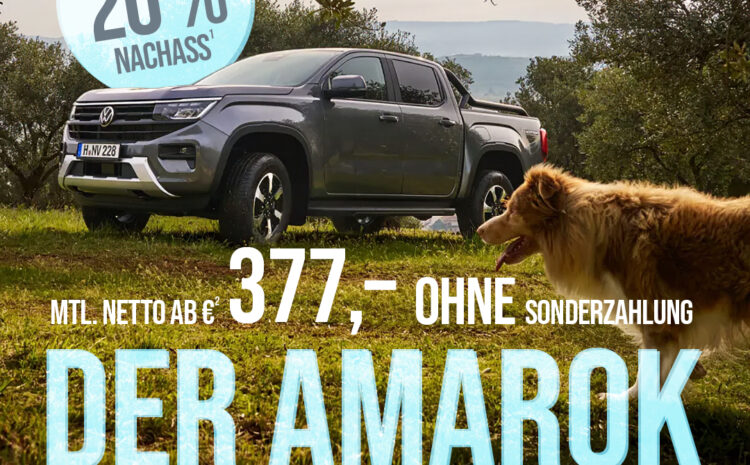  VW Amarok Aktionswochen 